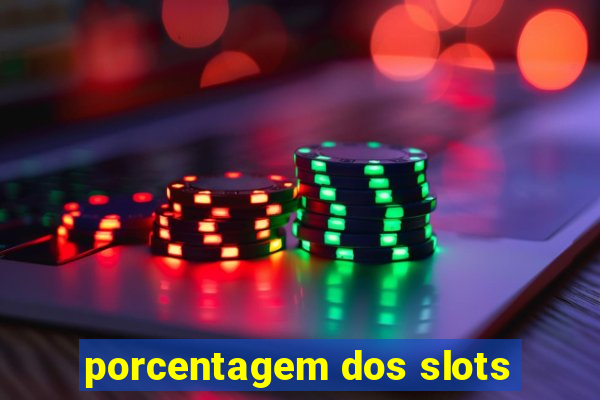 porcentagem dos slots